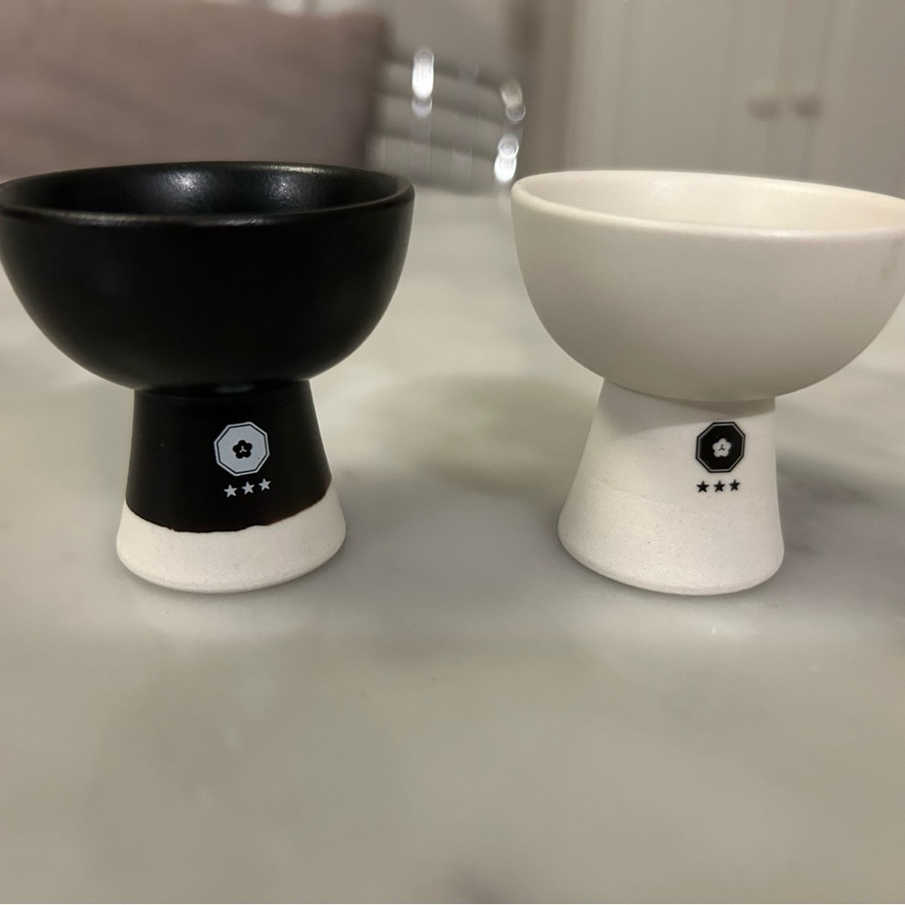 Black and White Ceramic Bowls